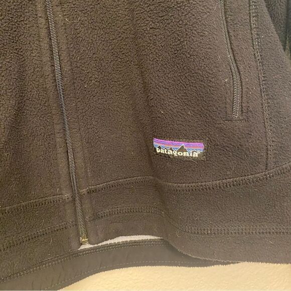Patagonia polartec R4 Regulator Full Zip Fleece Jacket black Size M - Picture 4 of 9